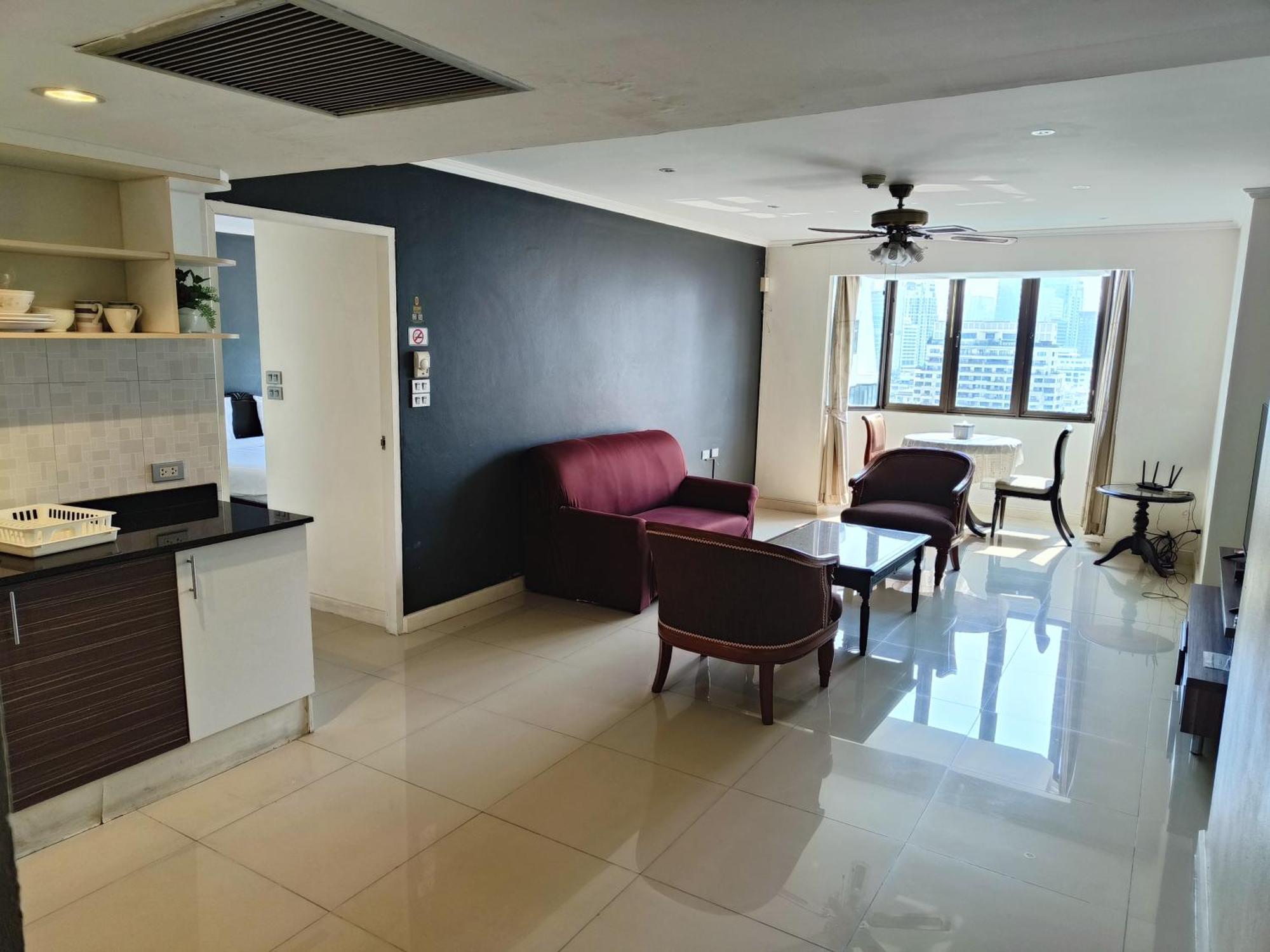 Affordable Serviced Apartments In Nana Omni Tower - Prime Sukhumvit Location Bangkok Dış mekan fotoğraf
